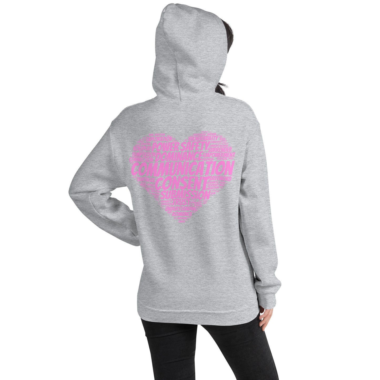 Unisex Hoodie - BDSM Heart