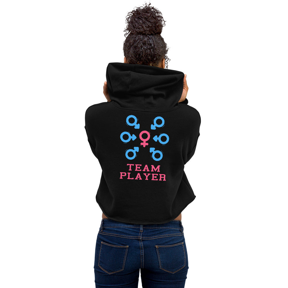 Crop Hoodie - Team Player