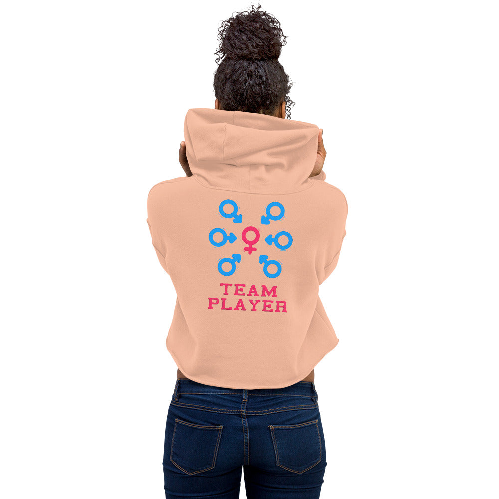 Crop Hoodie - Team Player