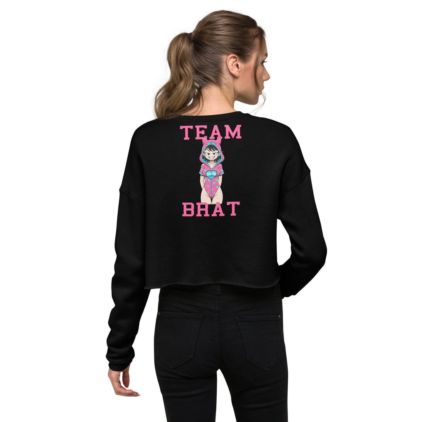 Crop Sweatshirt - Team Brat