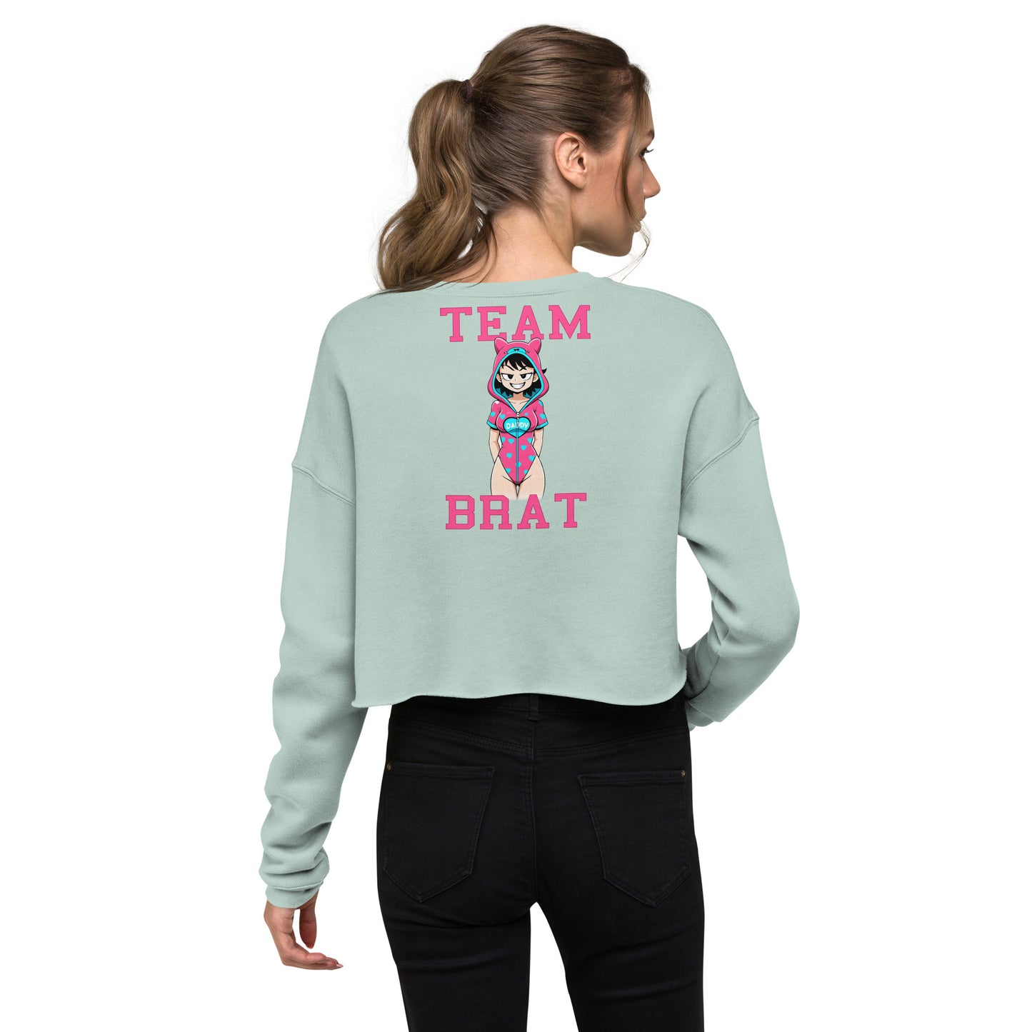 Crop Sweatshirt - Team Brat