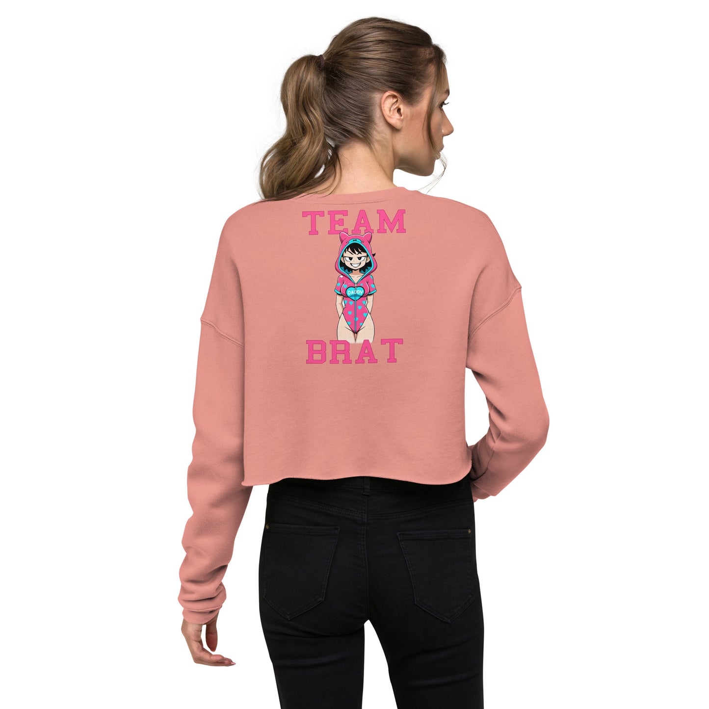 Crop Sweatshirt - Team Brat