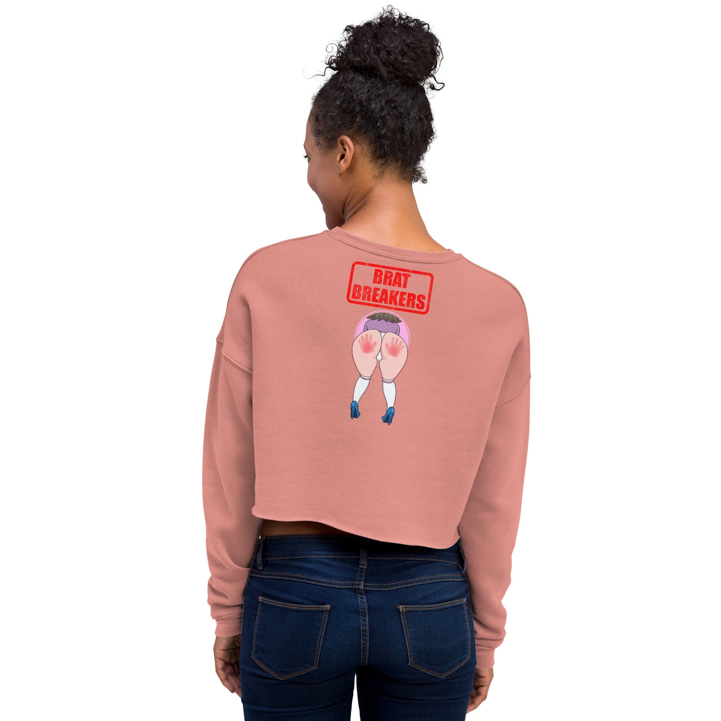 Crop Sweatshirt - Spanked