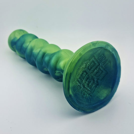 Brat Breakers Bold Bubblez Silicone Sex Toy in Green