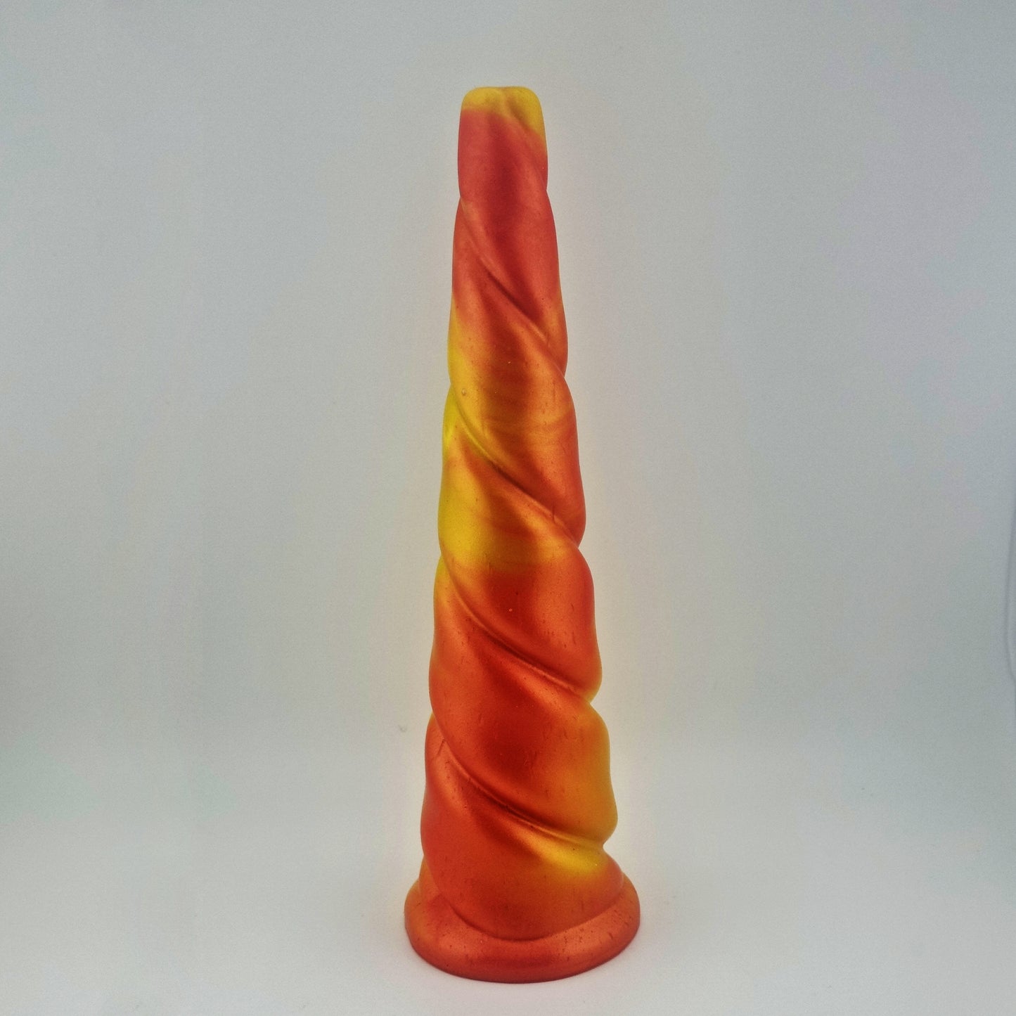 Brat Breakers Bold Licorne Silicone Sex Toy Pumpkin and Yellow