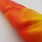 Brat Breakers Bold Licorne Silicone Sex Toy Pumpkin and Yellow