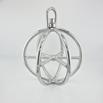 Brat Breakers Shibari Ring Swivel 3D Silver